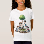 Earth Day 22 April Recycle Rett The Environment T-Shirt (Vorderseite)