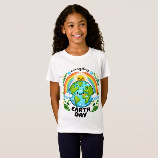 Earth Day 22 April Recycle Rett The Environment T-Shirt (Vorne ganz)