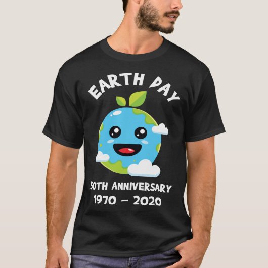 Earth Day 50th Anniversary Protect The Earth T-Shirt (Vorderseite)