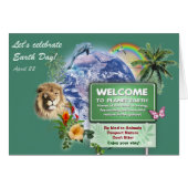 Earth Day (anpassbar) (Vorderseite (Horizontal))