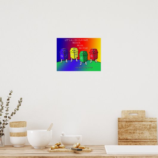 Earth Day Awareness Poster (Küche)