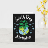 Earth Day Birthday-Geschenk Karte (Gelbe Blume)