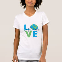 Earth Day Blue Green Liebe Statement Niedlich Grap