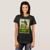 Earth Day Brown Pelican Bird    Set 1 T-Shirt (Vorne ganz)