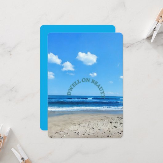 Earth Day Brunch - Invitation Einladung (Vorderseite/Rückseite Beispiel)