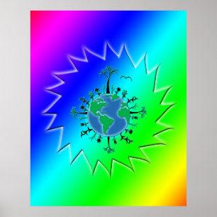 Earth Day ~ Burst Poster