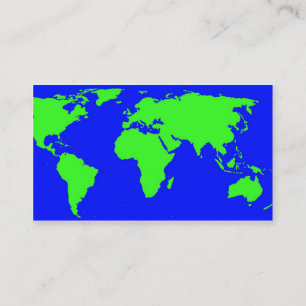 Earth Day Business Card Visitenkarte