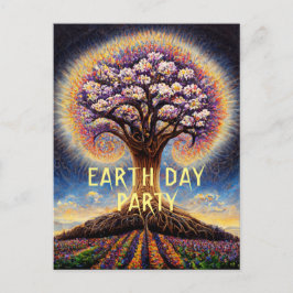 Earth Day Celebration Postcard Postkarte
