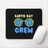 Earth Day Crew Earth Day Mousepad (Mit Mouse)