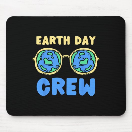 Earth Day Crew Earth Day Mousepad (Vorne)
