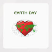 EARTH DAY EBELS ETIKETTEN (Design 1)