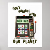 Earth Day Environmental Frog Poster (Vorne)