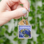 Earth Day Every Day Key Chain Schlüsselanhänger (Hand)