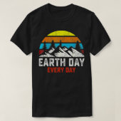 Earth Day Everyday 51th Anniversary Planet Teacher T-Shirt (Design vorne)