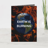 EARTH DAY FEIERTAGSKARTE (Vorderseite)