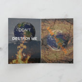 EARTH DAY FEIERTAGSKARTE (Innenseite)