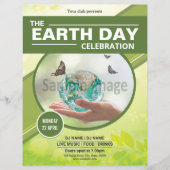 Earth Day Flyer (Vorne)