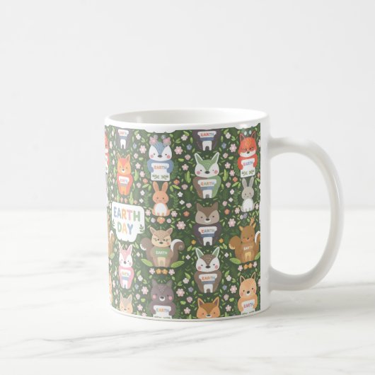 Earth Day Gift Idea Kaffeetasse (Rechts)