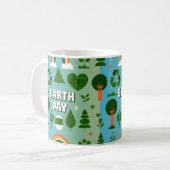 Earth Day Gift Idea Kaffeetasse (Vorderseite Links)