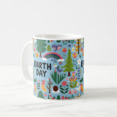 Earth Day Gift Idea Kaffeetasse (Vorderseite Links)