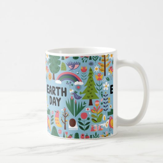 Earth Day Gift Idea Kaffeetasse (Rechts)