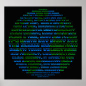 Earth Day Globe Poster (Vorne)