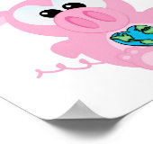 Earth Day Go Green Cans Poster (Ecke)