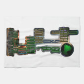 Earth Day Go Green Handtuch (Horizontal)