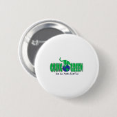 Earth Day Going Green T-Shirt Button (Vorne & Hinten)