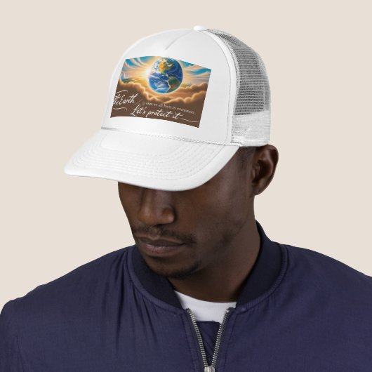 Earth Day Hat Truckerkappe (Beispiel)