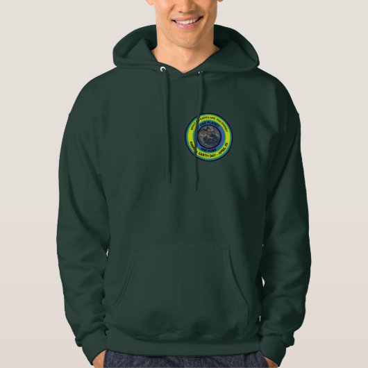 EARTH DAY Hoodie (Vorderseite)