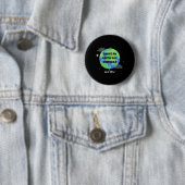 Earth Day is My Birthday Pro Environment Party 1 Button (Beispiel)