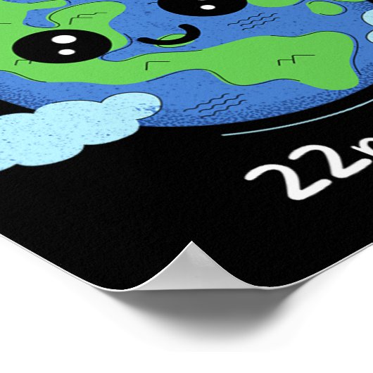 Earth Day is My Birthday Pro Environment Party 2 Poster (Ecke)