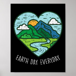 Earth Day Jeden 22. April Umweltschützer Gif Poster
