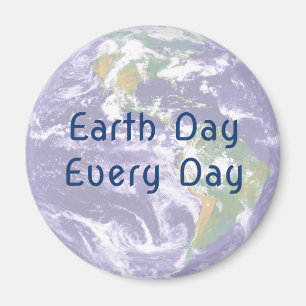 Earth Day Jeden Day Magazin Magnet