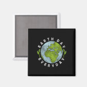 Earth Day Jeden Earth Day 3 Magnet (Vorderseite/Rückseite)