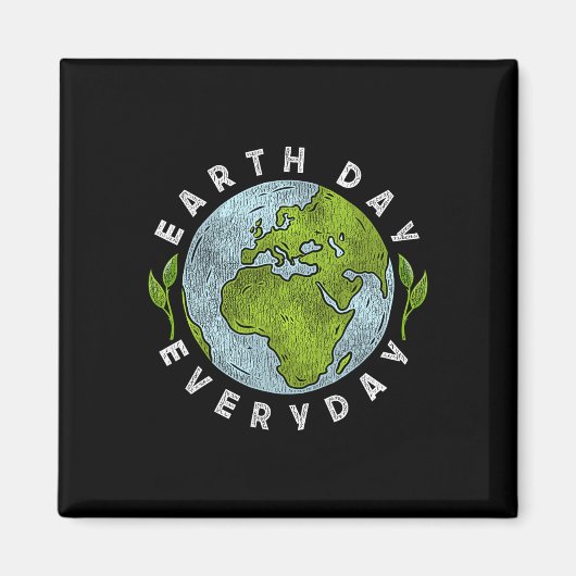 Earth Day Jeden Earth Day 3 Magnet (Vorne)
