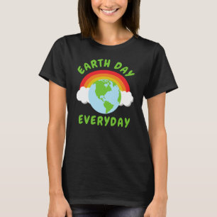 Earth Day Jeden Regenbogen T-Shirt
