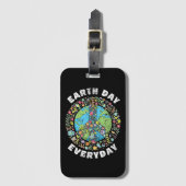 Earth Day Jeden Tag der Erde Gepäckanhänger (Vorderseite Vertikal)