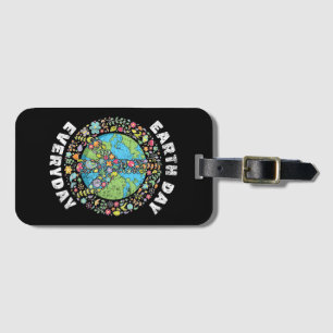 Earth Day Jeden Tag der Erde Gepäckanhänger