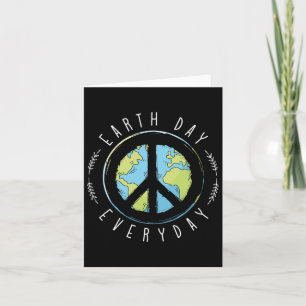 Earth Day Jeden Tag der Erde Karte