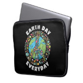 Earth Day Jeden Tag der Erde Laptopschutzhülle (Vorderseite Links)