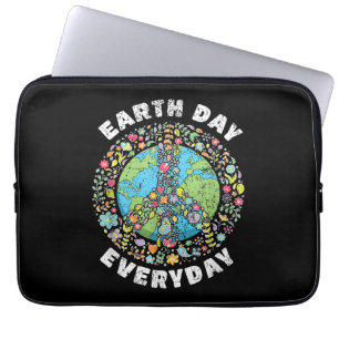 Earth Day Jeden Tag der Erde Laptopschutzhülle