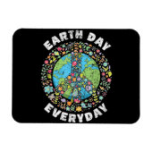 Earth Day Jeden Tag der Erde Magnet (Horizontal)