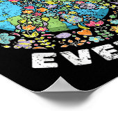 Earth Day Jeden Tag der Erde Poster (Ecke)