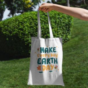 Earth Day Jeden Tote Bag Tragetasche
