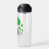 Earth Day Jeden Wasserflasche Trinkflasche (Rückseite)