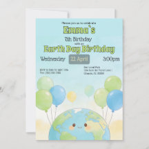 Earth Day Kindergeburtstag