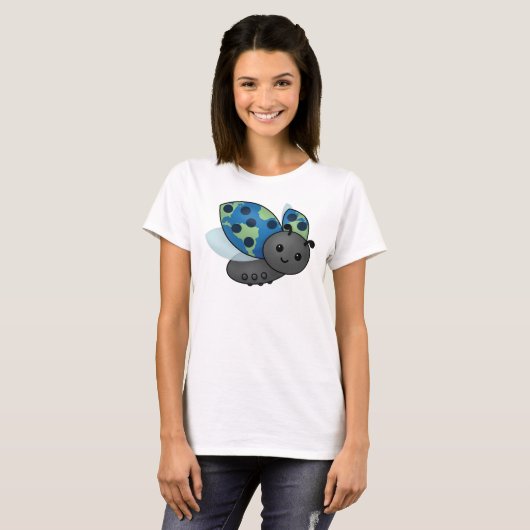 Earth Day Ladybug T-Shirt (Vorne ganz)