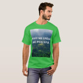 EARTH DAY MESSAGE T-Shirt (Vorne ganz)